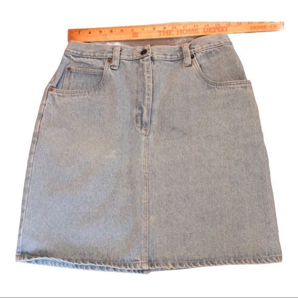 bill blass Dresses & Skirts - 𝅺VINTAGE Bill Blass denim skirt